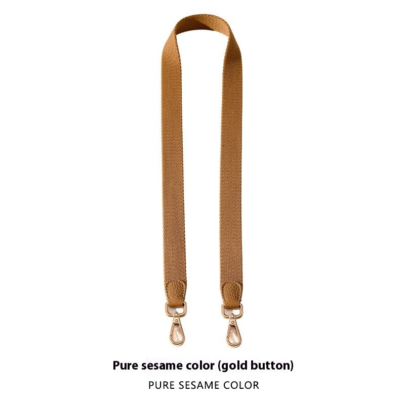 Canvas Broadband Solid Color Backpack Shoulder Strap Canvas Broadband Solid Color Backpack Shoulder Strap
